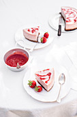 Strawberry and cream cheese tart