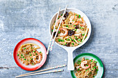 Cantonese rice with shrimps