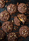 Schoko-Erdnussbutter-Cookies