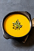 Cream of pumpkin soup