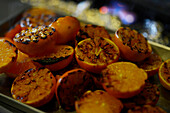 Grilled clementines
