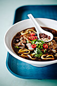 Lor mee, noodle dish with pork