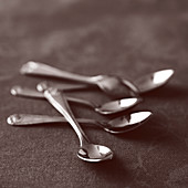 Several coffee spoons