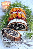 Poppy seed roll cake, makovnjaca