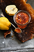 Quince and honey jam