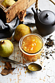 Pear and tea jam