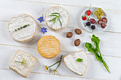 Assorted cheeses