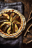 Fig and liquorice pie