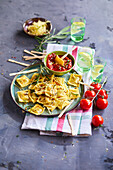 Agnolottis with rosemary