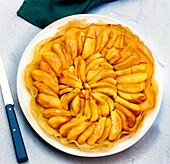 Apple and orange tatin tart