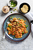 Stir-fried Rice with Pork and Kimchi
