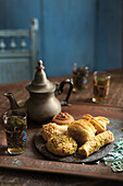 Oriental pastry for tea