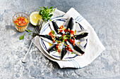 Sardines marinated with Pastis