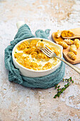 Cocotte mit Curry-Kartoffelgnocchi