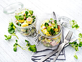 Salade Cauchoise (potato-celery salad, France)