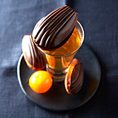 Orangen-Schokoladen-Madeleine