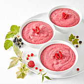 Red berry mousse