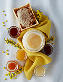 Different types of honey