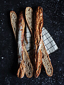 Rustic baguettes