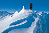 Bergtour im Winter, Snowshoeing