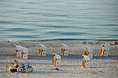 Hooded Beach Chairs, Kempinski Grandhotel, Mecklenburg Pomerania, Germany