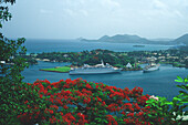 Harbour of Castries, St. Lucia, Caribbean