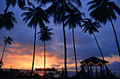 Sunset at Sandals Regency, St. Lucia, Caribbean