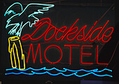 Luminous Advertising, Motel, Panorama City Florida, USA