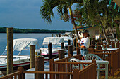 Landing-place in front of App. Hotel, near Key Largo Florida, USA
