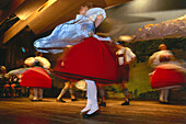Traditional Bavarian folk dance, Bavaria, Germany