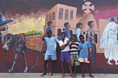 Einheimische Jungen St. Lucia, Karibische Inseln