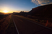 Straße, Monument Valley Arizona, USA