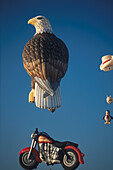 Funny hot air balloons at Balloon Fiesta at Albuquerque, New Mexico, USA, America