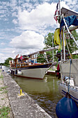 Boats, Canal, Drome France