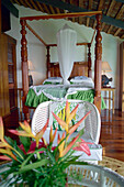 Hotelroom, Deluxe resort, Ladera, St. Lucia, Caribbean