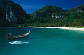 Fischerboot, Bucht, Pee-Pee-Island Thailand
