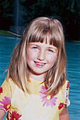 Girl at a pool, Children People