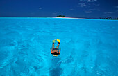 Snorkeling off Prison Island, Cocos Keeling, Islands Australia