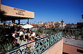 Terrace Restaurant, Marrakesh Morocco