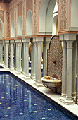 Swimming pool in La Mamounia Hotel, Marrakesh, Morocco