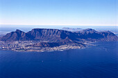 Luftaufnahme von Kapstadt und dem Kap der Guten Hoffnung, Kapstadt, Südafrika, Afrika