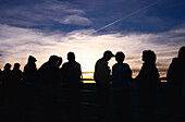 Sunset Spectators, Gran Canyon NP, Arizona USA