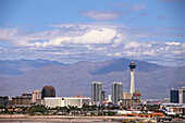 View from McCarran Int. Airport, Las Vegas Nevada, USA