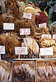 Market, Chinese ingedrients & herbs, Sheung Wan, Hongkong China