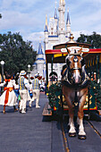 Main Street , Magic Kingdom, Disneyworld, Orlando Florida, USA