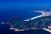Copacabana view from Sugar loaf, Rio de Janeiro Brazil