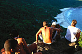 View to beach, Ilha Grand, Costa Verde Brazil