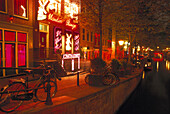 The Red-Light District, Amsterdam Netherlands