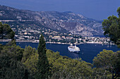 MS Sunbird Cruise ship, Villefranche, Cote d´Azur, Alpes Maritimes Provence, France