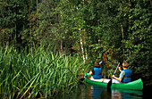 Canoe trip, Sulkavanniemi, Waterway Ulpukkareitti Karelia, Finland